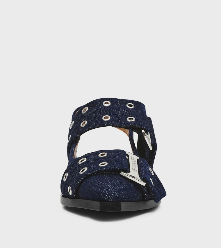 GRAND AVE Eyelet Detail Flat Shoes