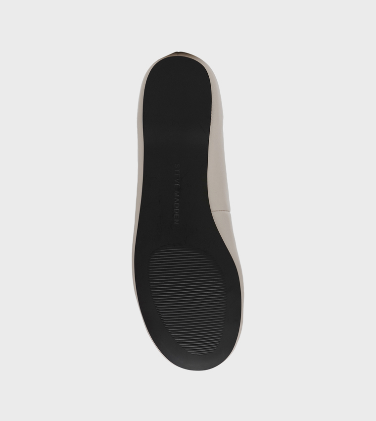 RAZZLER Textured Ballet Flats