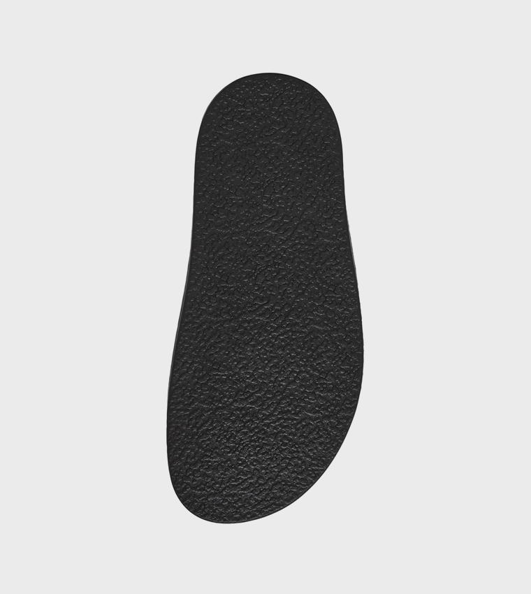 AGENT Buckled Flat Sandals