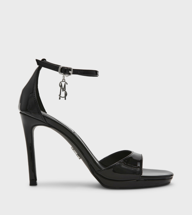 EVERS Ankle Strap Stiletto Heel Sandals