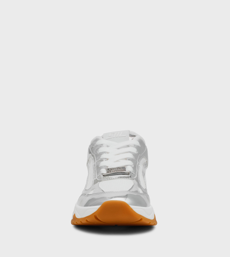 SNEAK-PEAK Metallic Trim Chunky Sneakers