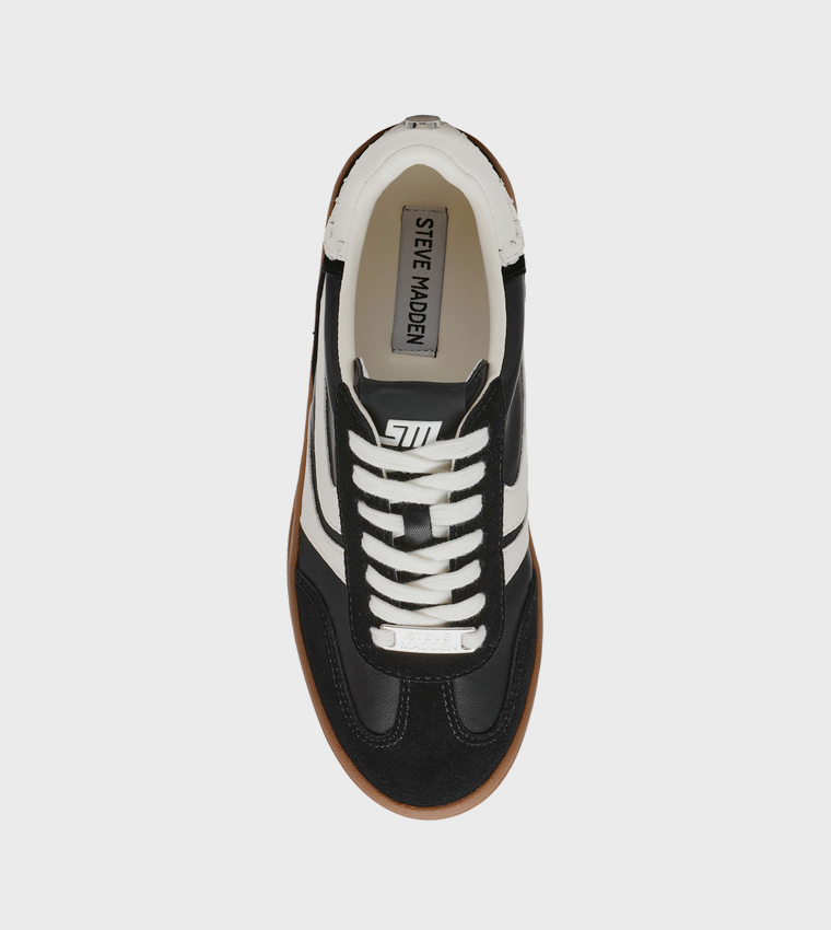 OFF-TRACK Lace Up Platform Sneakers