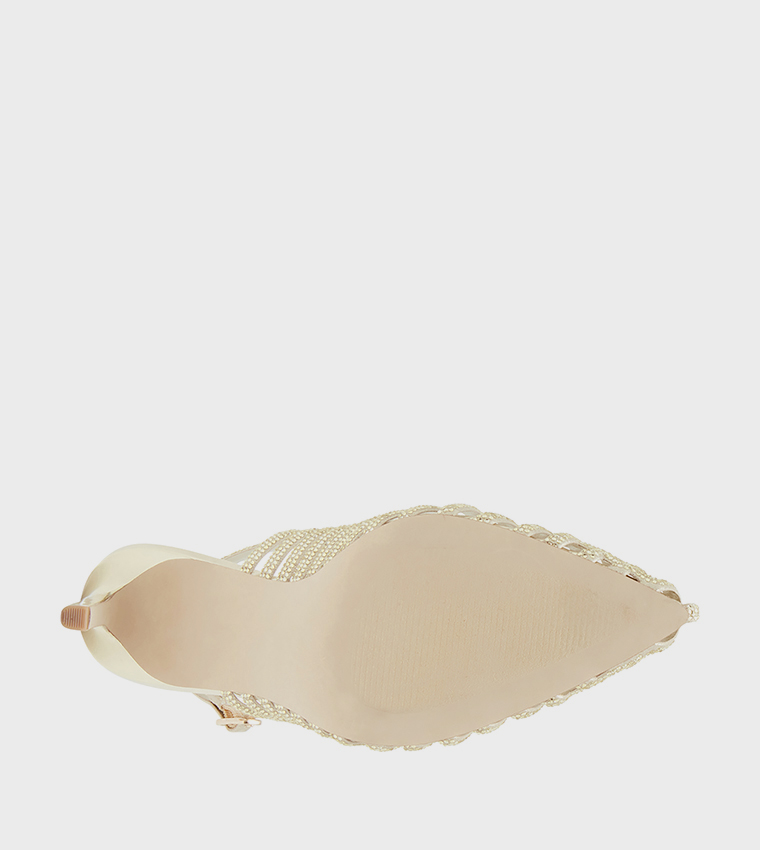 CARLEIGH Caged Slingback Pumps