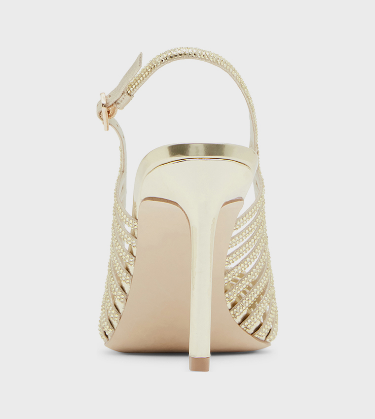 CARLEIGH Caged Slingback Pumps