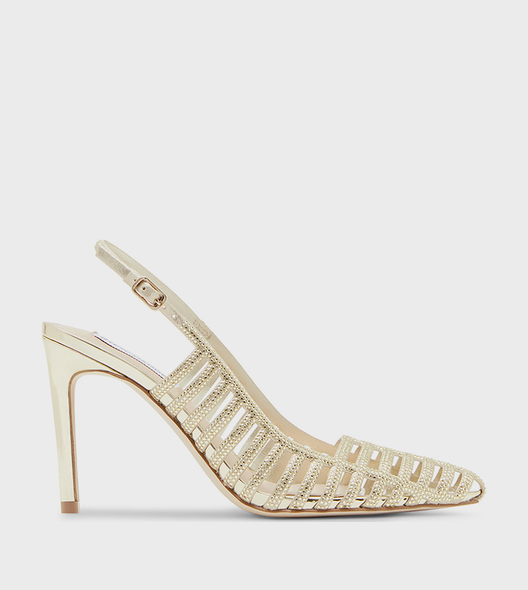 CARLEIGH Caged Slingback Pumps