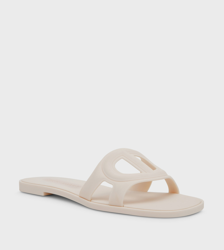 JELLIE Cut-Out Detail Slide Sandals