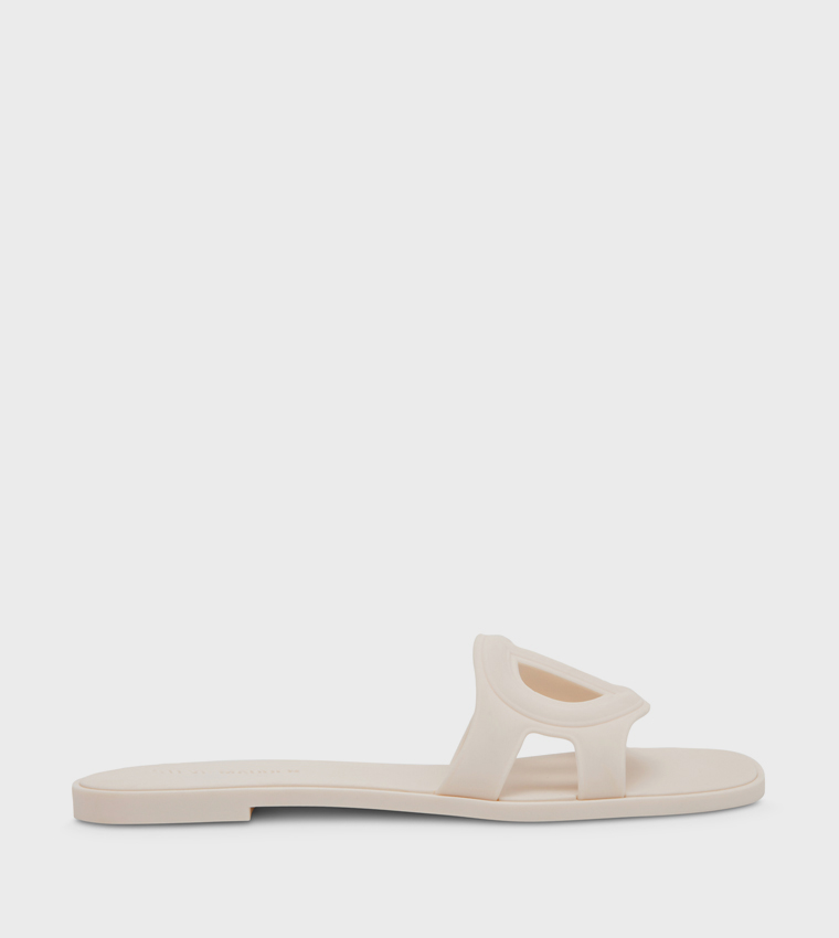 JELLIE Cut-Out Detail Slide Sandals