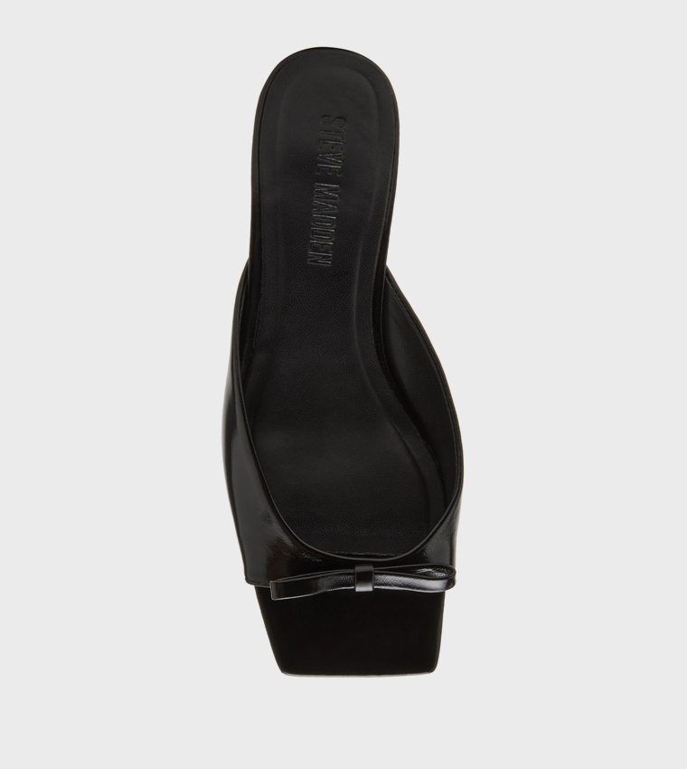 MEME Bow Detail Kitten Heel Sandals
