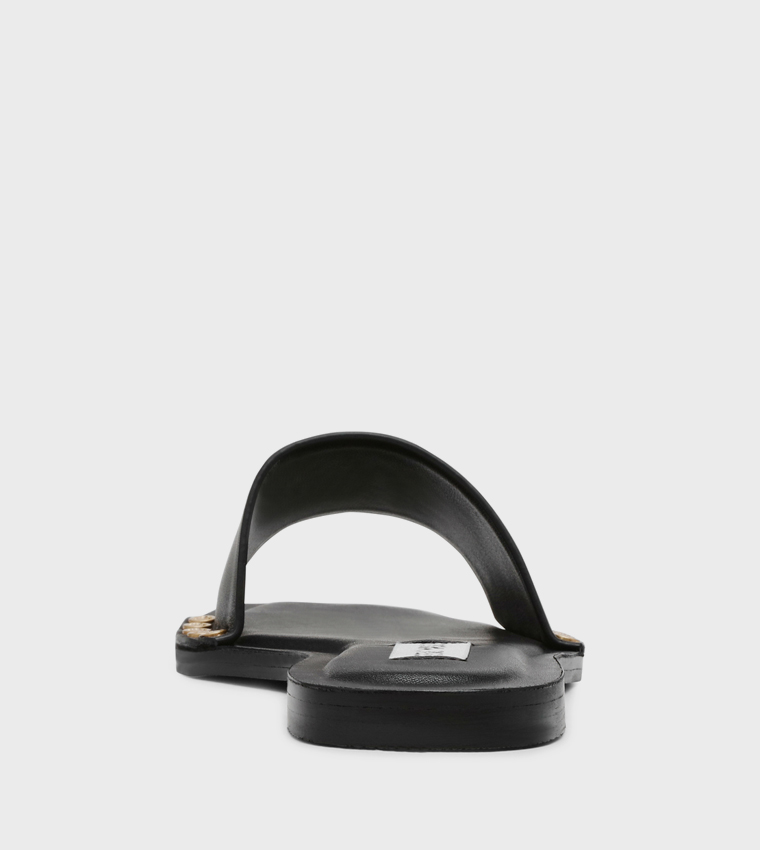KAPITOL Open Toe Flat Sandals