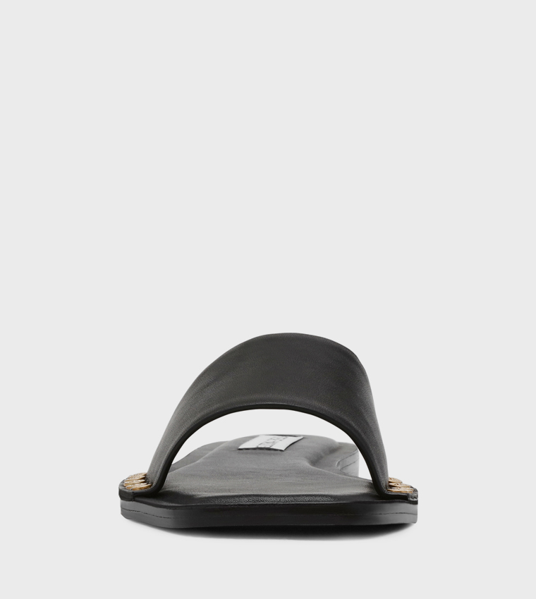 KAPITOL Open Toe Flat Sandals