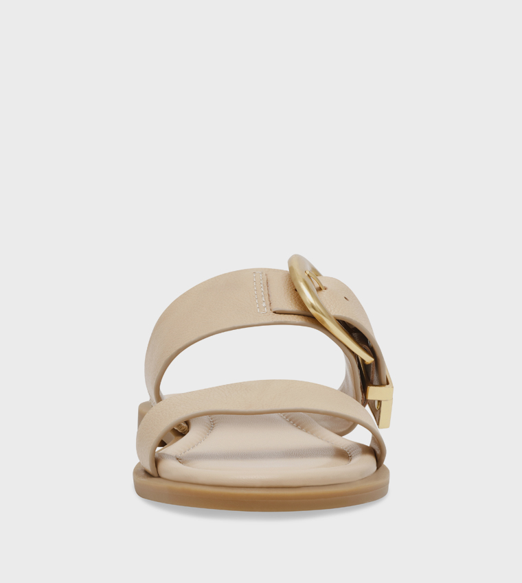 STRIDER Open Toe Flat Sandals