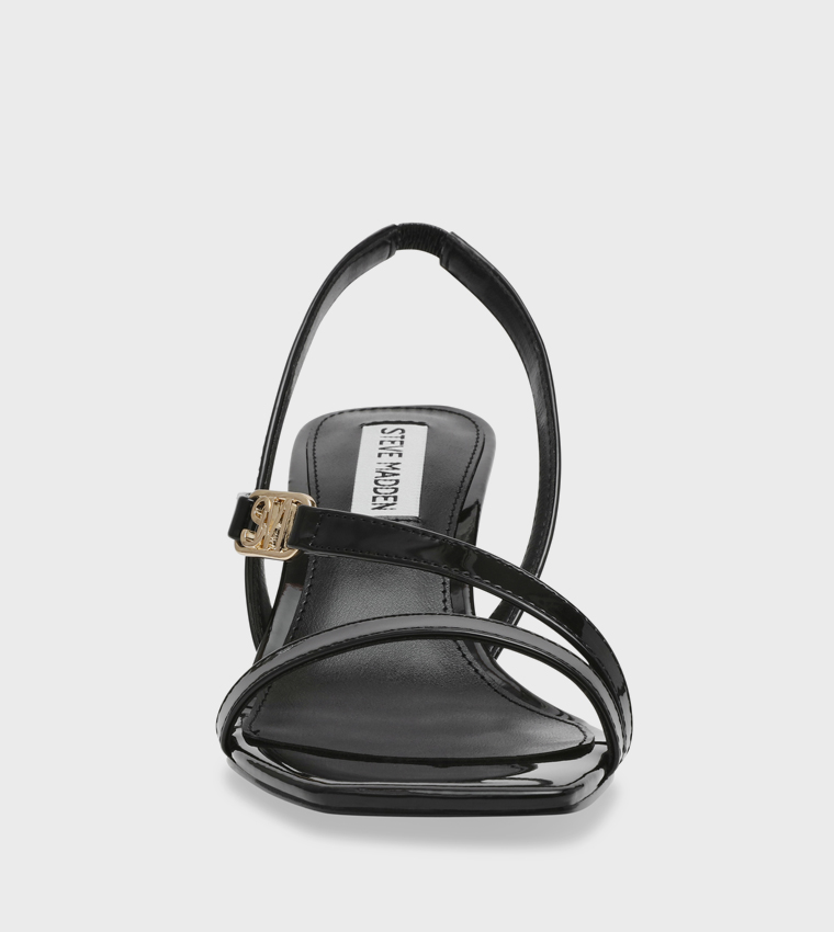INFUZER Square Toe Heel Sandals