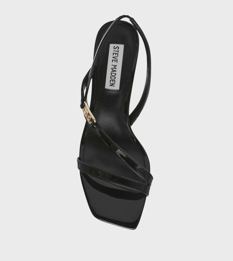 INFUZER Square Toe Heel Sandals