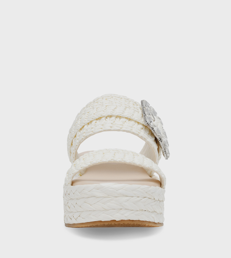 CELLAR Braided Wedge Sandals
