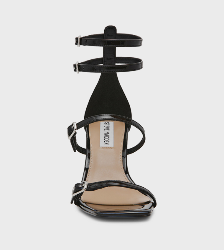 FLAMER Ankle Strap Heel Sandals