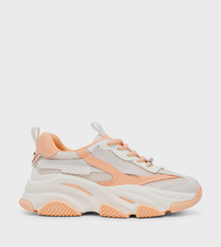 POSSESSION-E Color Block Chunky Sneakers