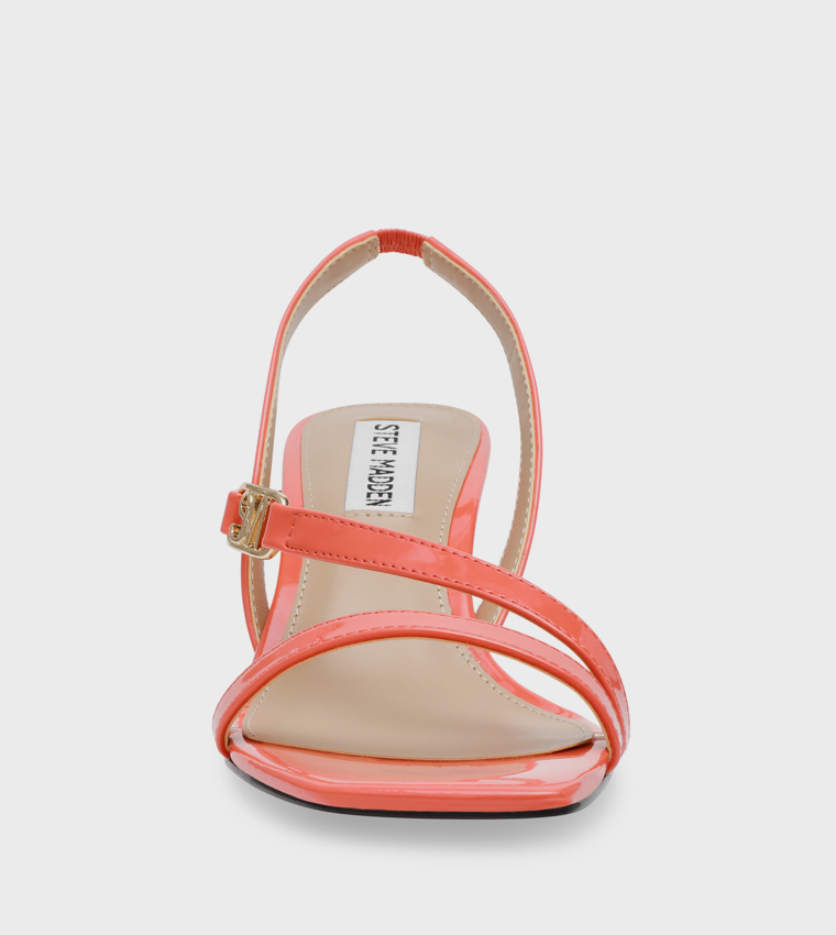 INFUZER Square Toe Heel Sandals
