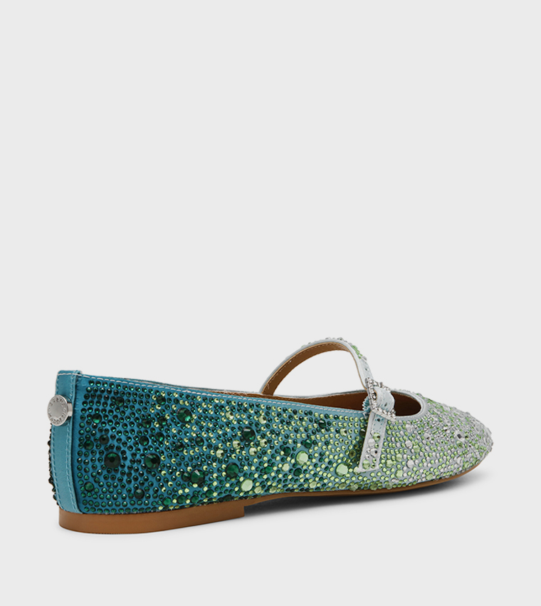 BRISSA-R Embellished Mary Janes