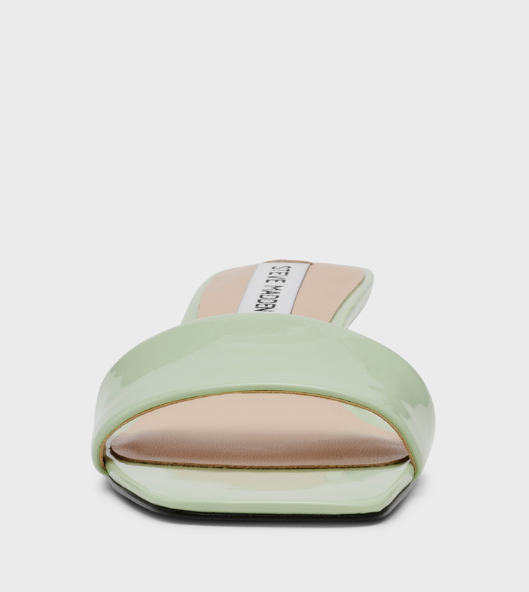 TILLI Square Toe Kitten Heel Sandals