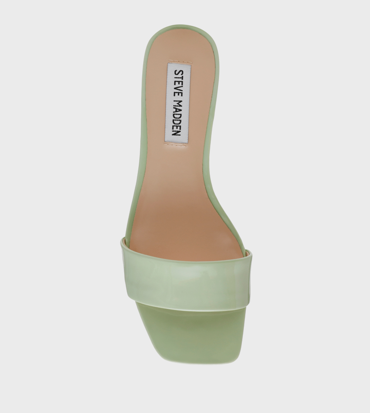 TILLI Square Toe Kitten Heel Sandals