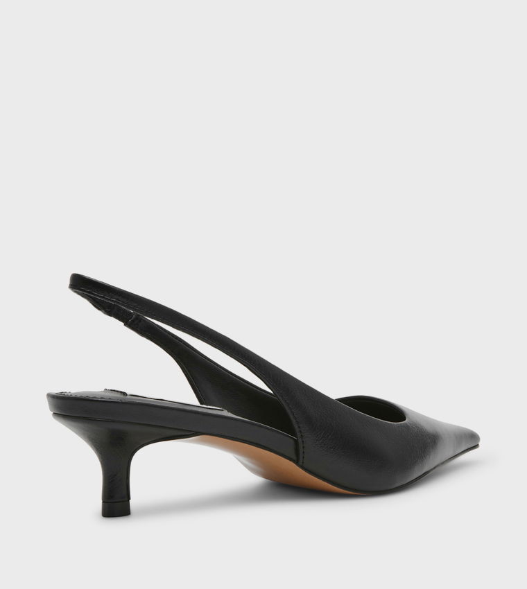 KARI Textured Slingback Pumps