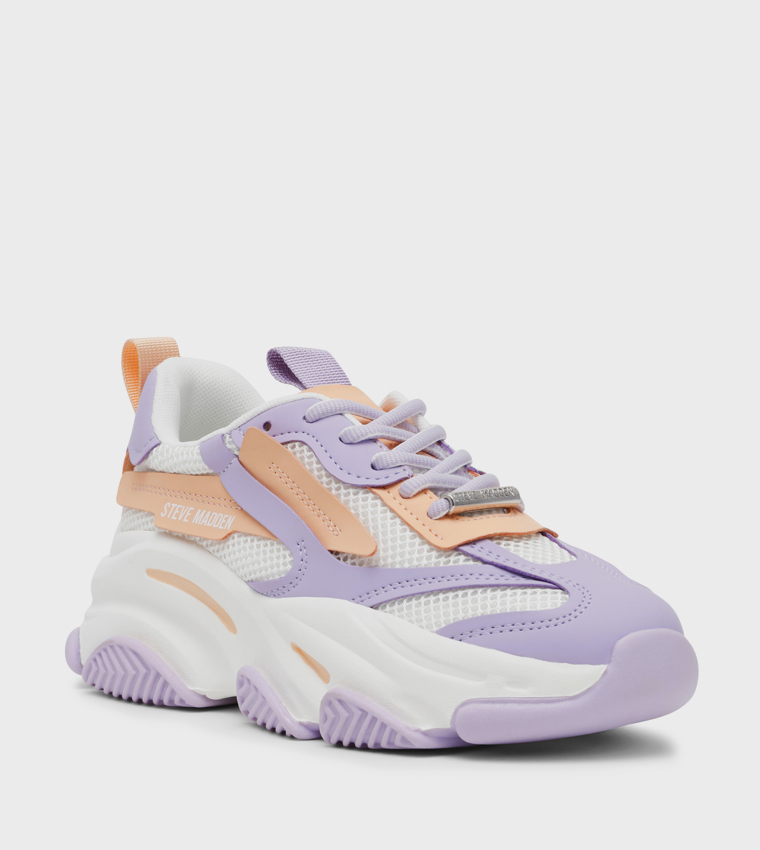 POSSESSION-E Color Block Chunky Sneakers