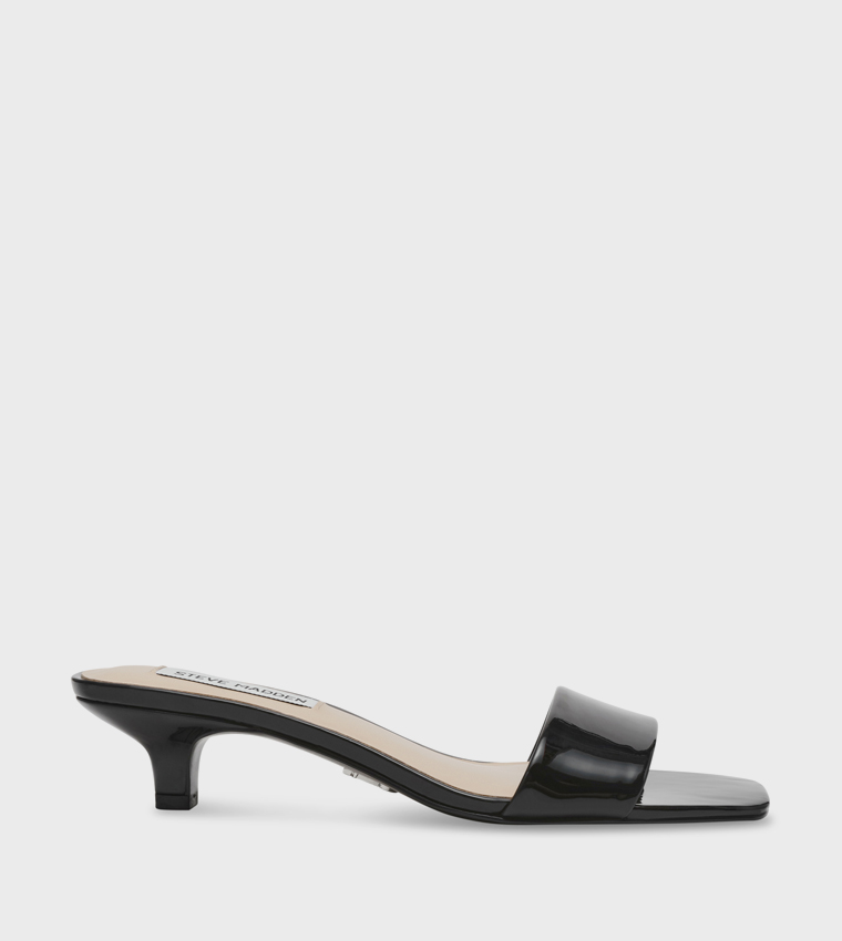 TILLI Square Toe Kitten Heel Sandals