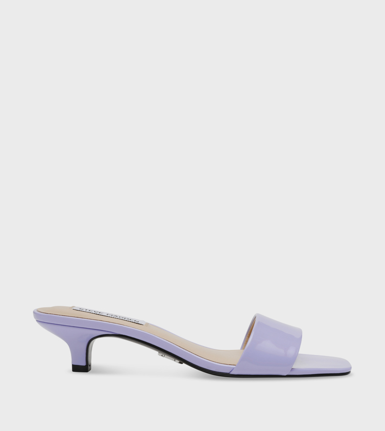 TILLI Square Toe Kitten Heel Sandals