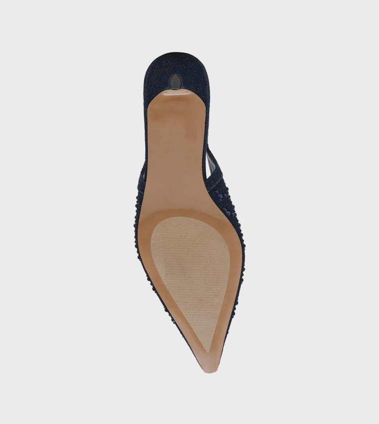 KARI-R Embellished Slingback Pumps