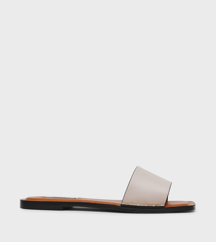 KAPITOL Open Toe Flat Sandals