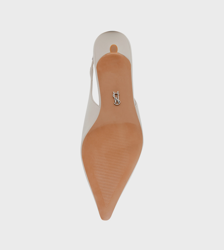 KARI Textured Slingback Pumps