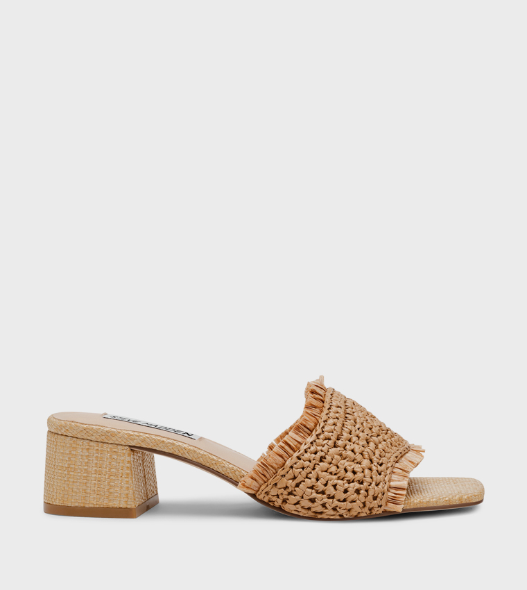 CIENEGA Braided Block Heeled Sandals
