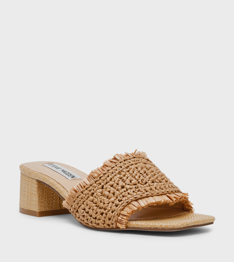 CIENEGA Braided Block Heeled Sandals