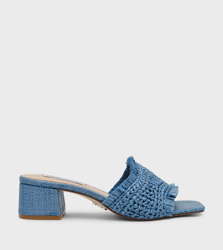 CIENEGA Braided Block Heeled Sandals