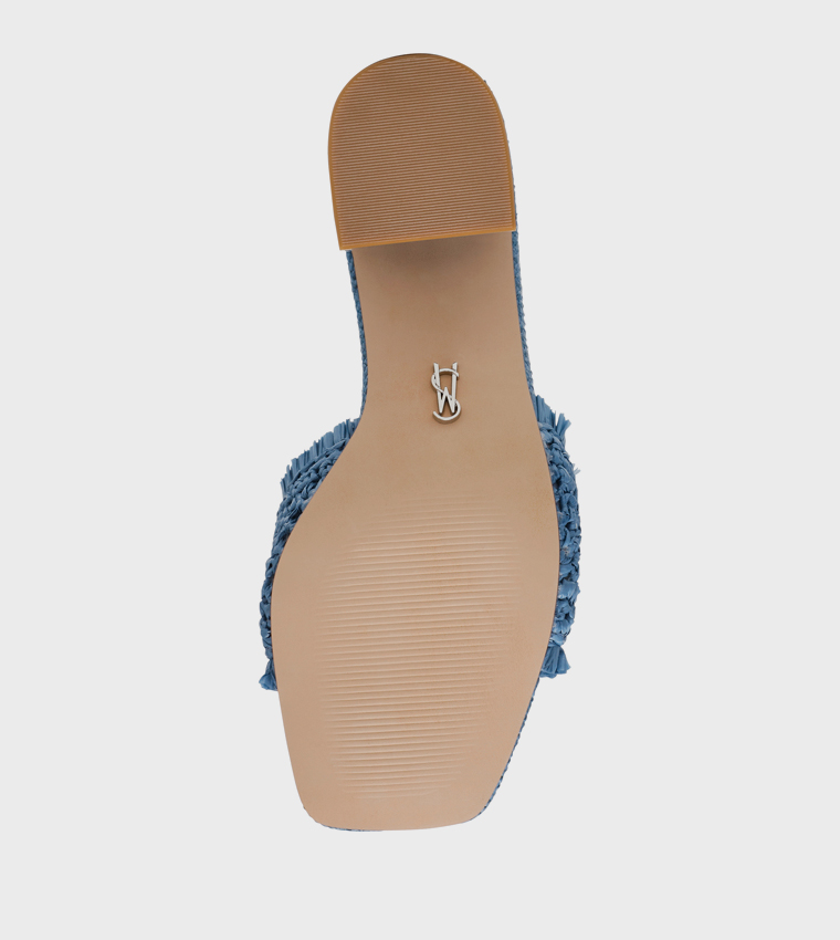 CIENEGA Braided Block Heeled Sandals