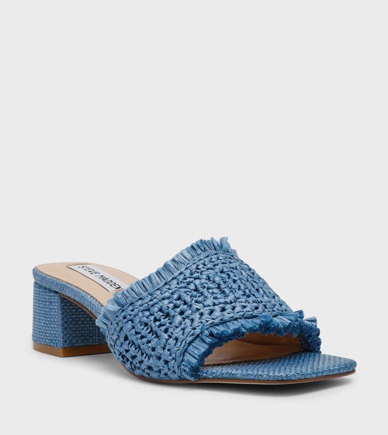 CIENEGA Braided Block Heeled Sandals