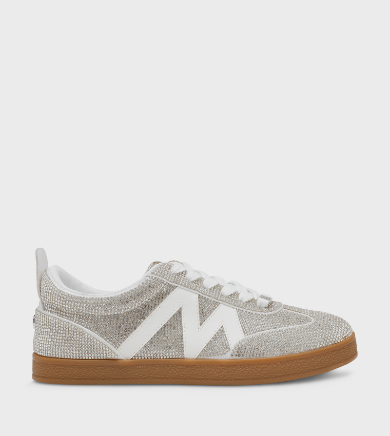 DEGREE-R Embellished Lace-Up Sneakers