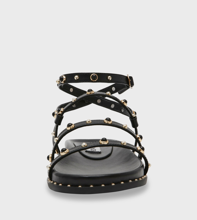 STORMIE Studded Detail Flat Sandals