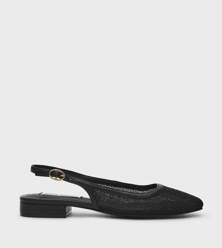BOULEVARD Mesh Slingback Flat Shoes
