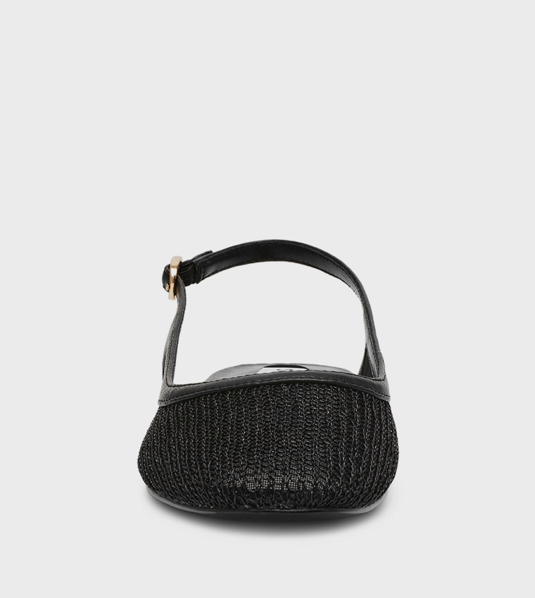BOULEVARD Mesh Slingback Flat Shoes