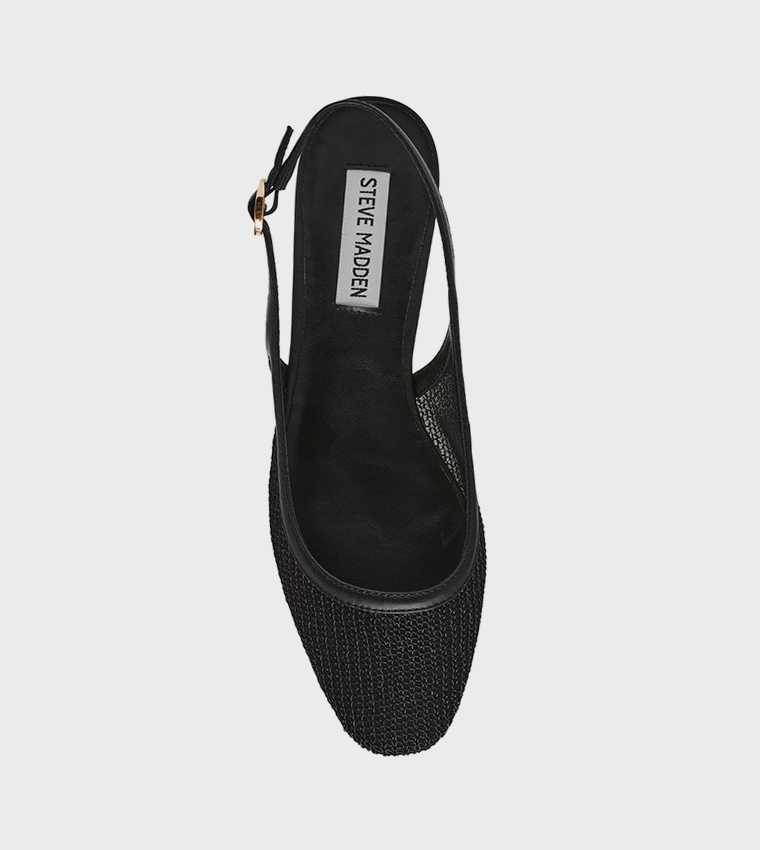 BOULEVARD Mesh Slingback Flat Shoes