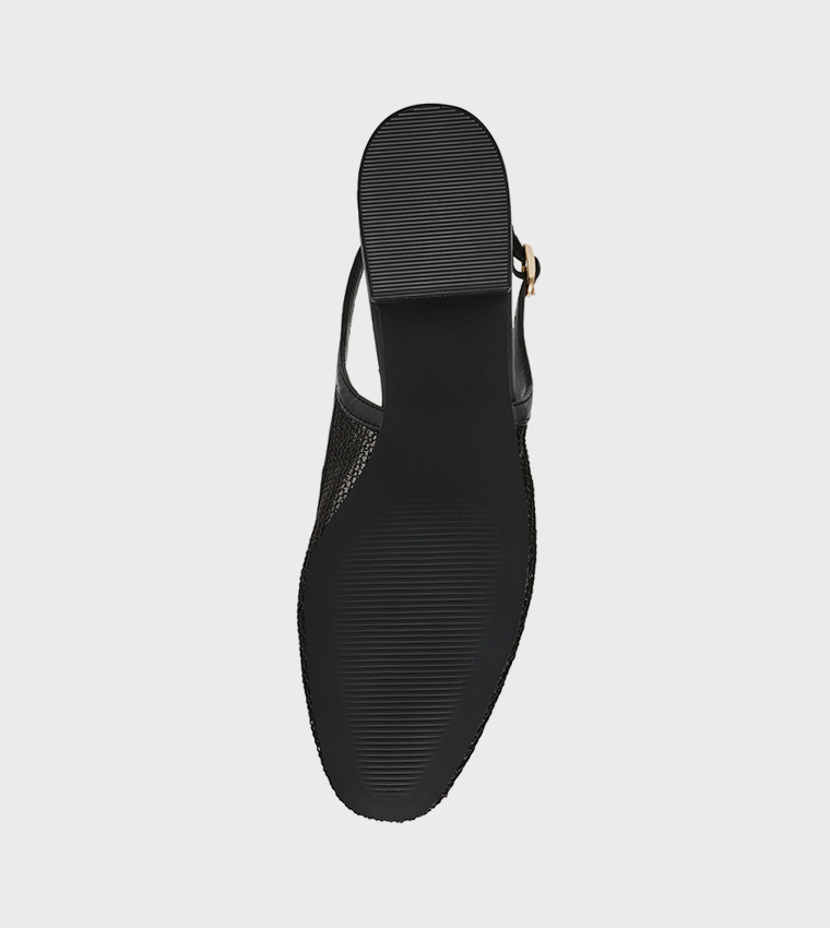 BOULEVARD Mesh Slingback Flat Shoes