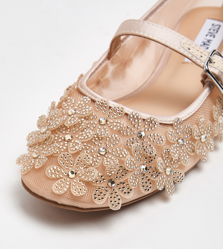 WILDLIFE Embellished Mesh Mary Janes