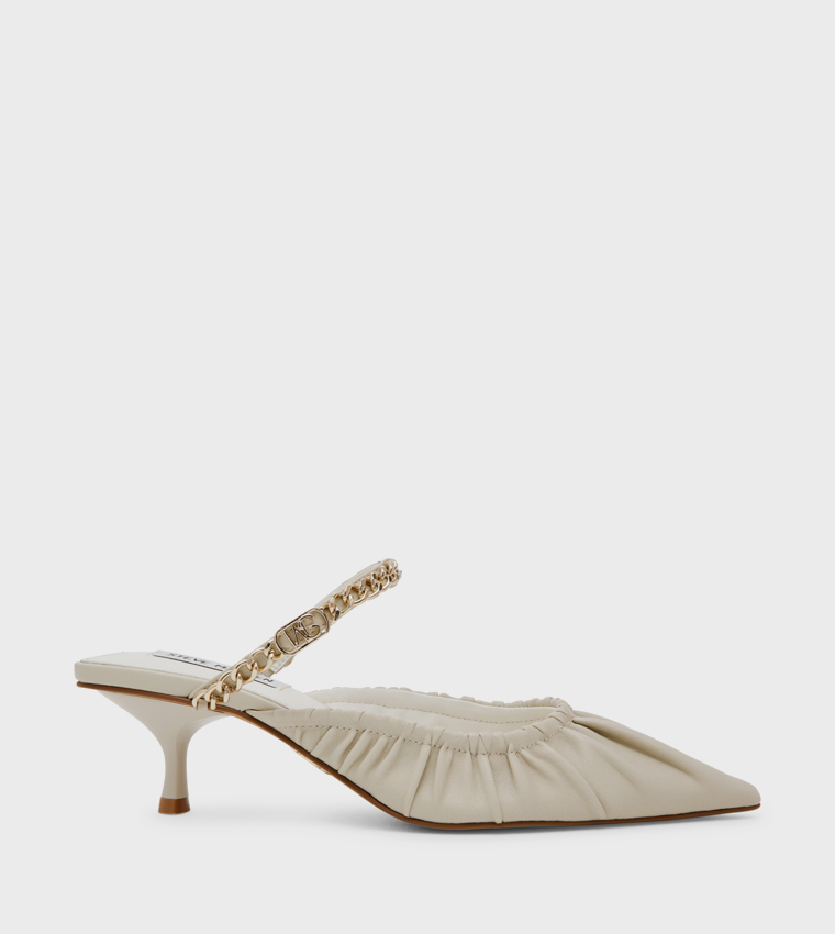 SMALL-TALK Ruched Slingback Pumps