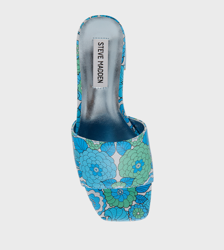 CARLIE Floral Printed Heel Sandals