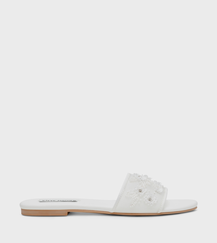 MIYAH Embellished Flat Sandals