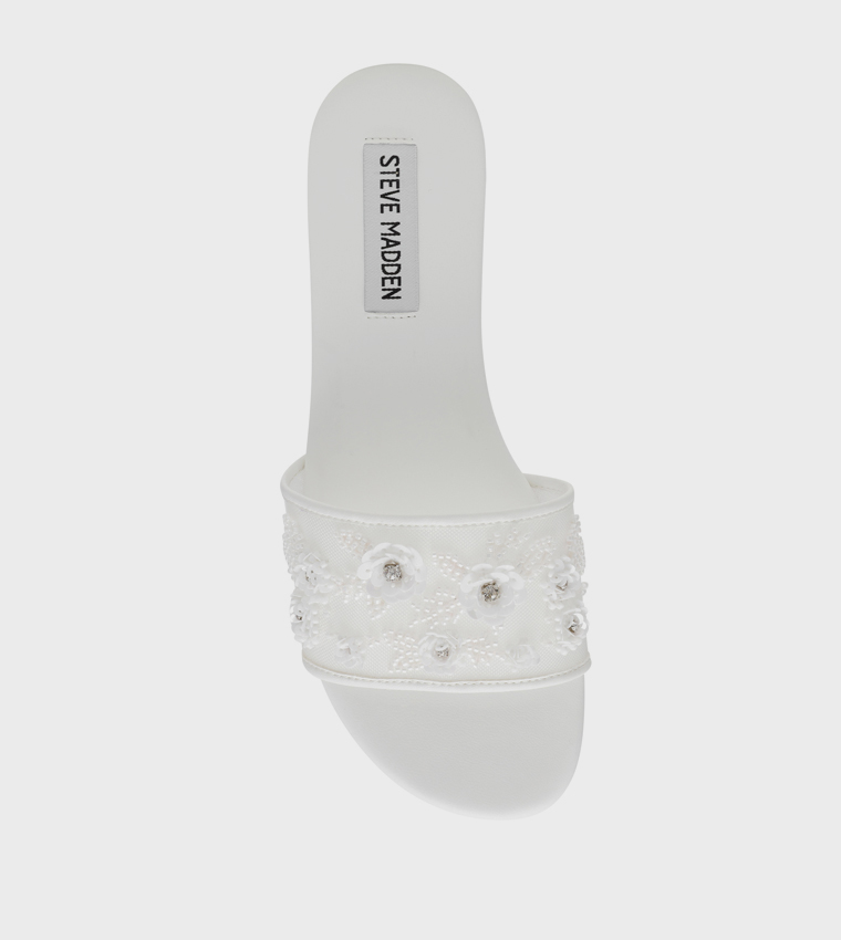 MIYAH Embellished Flat Sandals