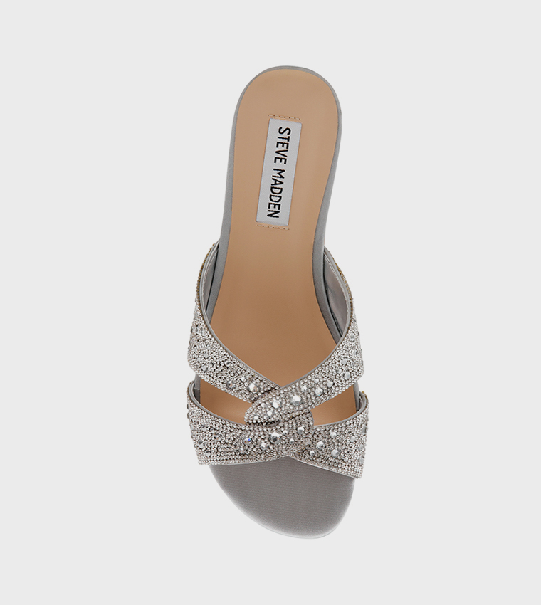 MUSA Embellished Flat Sandals