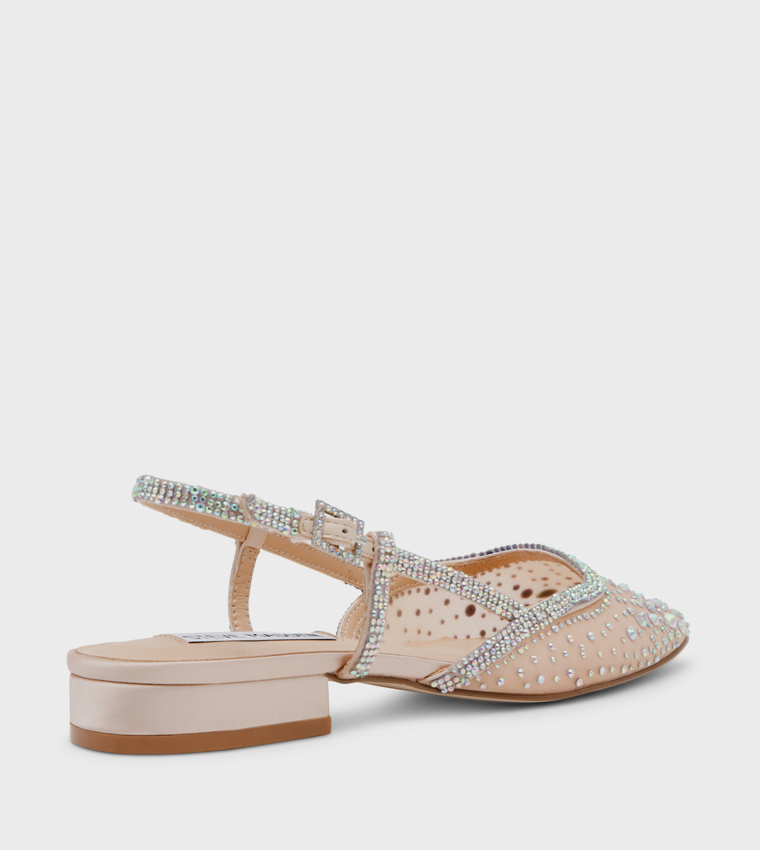 BALLROOM Embellished Low Heel Pumps