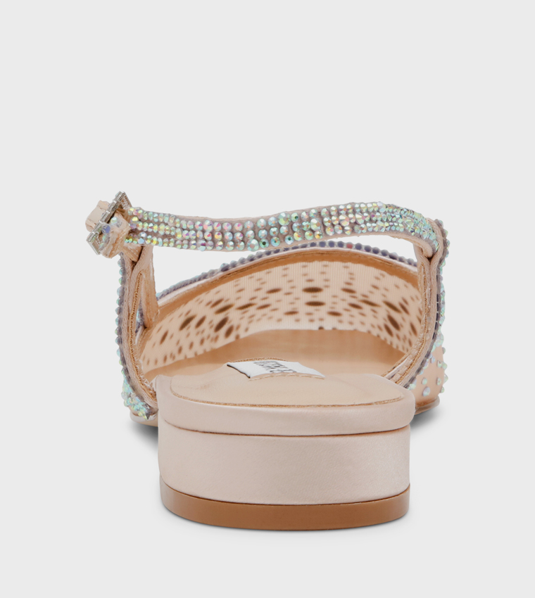 BALLROOM Embellished Low Heel Pumps